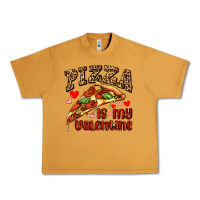 Peanut Butter pizza is my valentine Urban Heavy Tee - AdoDesignShop