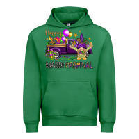 Emerald Happy Mardi carnival with truck Urban Hoodie - HowdyJamesFarm