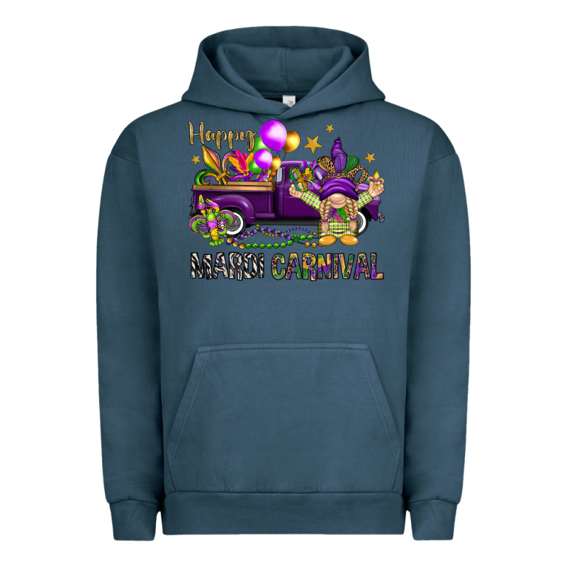 Happy Mardi Carnival With Truck Urban Hoodie by HowdyJamesFarm | Teevron