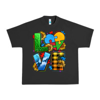 Pigment Black love with heart sunflower Urban Heavy Tee - AdoDesignShop