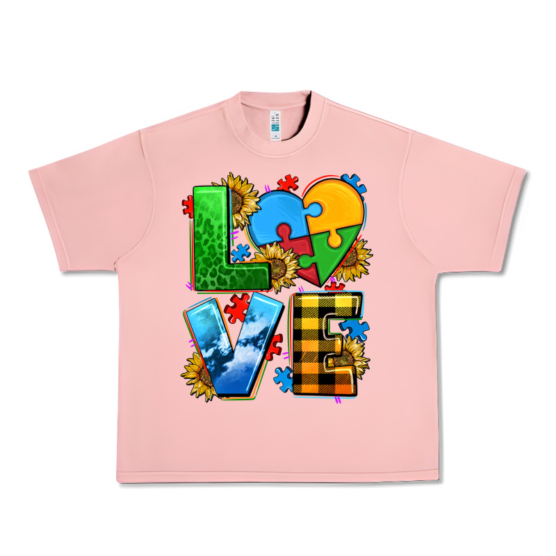 Love With Heart Sunflower Urban Heavy Tee by AdoDesignShop | Teevron