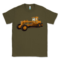 Army Green Motor Grader Classic Tee - LillyAllenDesigns