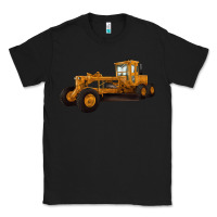 Black Motor Grader Classic Tee - LillyAllenDesigns
