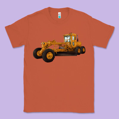 Motor Grader Classic Tee Designed By Lillyallendesigns