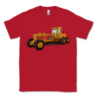 Red Motor Grader Classic Tee - LillyAllenDesigns