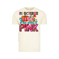 Vintage Arctic in october we wear pink with pumpkins Vintage Tee - AdoDesignShop