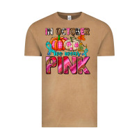 In October We Wear Pink With Pumpkins Vintage Tee | Teevron