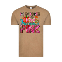Vintage Coffee in october we wear pink with pumpkins Vintage Tee - AdoDesignShop
