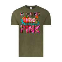 Vintage Olive in october we wear pink with pumpkins Vintage Tee - AdoDesignShop