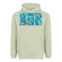Matcha humpback whale  cup Heavyweight Hoodie - BarkalooDesign