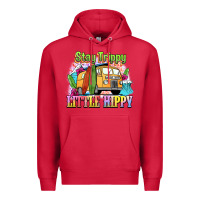 Cardinal stay trippy little hippy Premium Hoodie - NancyCooperArtShop