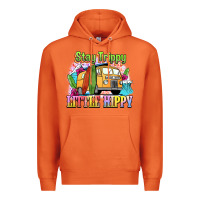 Carrot stay trippy little hippy Premium Hoodie - NancyCooperArtShop