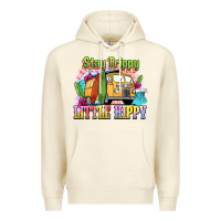 Sandshell stay trippy little hippy Premium Hoodie - NancyCooperArtShop