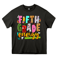 Asphalt fifth grade energy Heavy Core Tee - texasbilliewilder