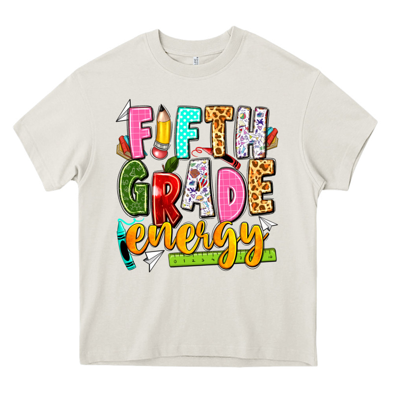 Fifth Grade Energy Heavy Core Tee by texasbilliewilder | Teevron