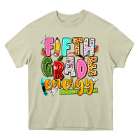 Mossy fifth grade energy Heavy Core Tee - texasbilliewilder