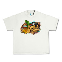 Pistachio bulldozer leopard cactus sunflower Urban Heavy Tee - Artiststas