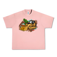 Salmon bulldozer leopard cactus sunflower Urban Heavy Tee - Artiststas