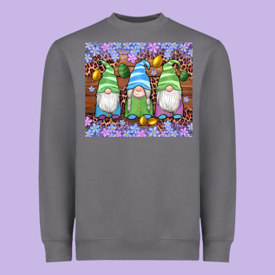 Easter Gnome Egg Tumbler Heavyweight Sweatshirt Designed By Artiststas