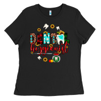 Black Christmas dental hygienist Ladies Tee - JahusDesignShop