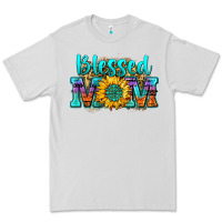 Blessed Mom Sunflower Premium Tee | Teevron