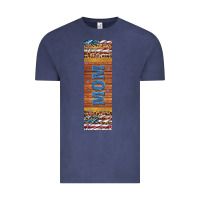 Vintage Denim usa flag and mom penwraps 2 Vintage Tee - Artiststas