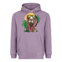 Lavender camel with oasis Heavyweight Hoodie - BarkalooDesign