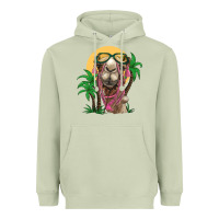 Matcha camel with oasis Heavyweight Hoodie - BarkalooDesign