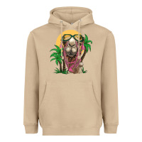 Mushroom camel with oasis Heavyweight Hoodie - BarkalooDesign