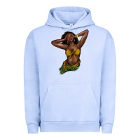 Pigment Grape Ice Black woman Urban Hoodie - HowdyJamesFarm