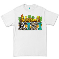 White blessed mini Premium Tee - Zillion Design Studio
