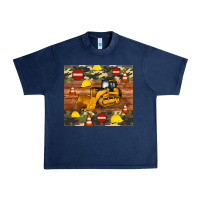 Navy bulldozer camouflage tumbler Urban Heavy Tee - Artiststas