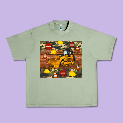 Bulldozer Camouflage Tumbler Urban Heavy Tee Designed By Artiststas