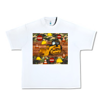 White bulldozer camouflage tumbler Urban Heavy Tee - Artiststas