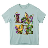 Arona love fleur de lis Heavy Core Tee - RanaPortraitStore