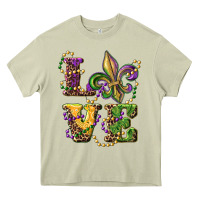 Mossy love fleur de lis Heavy Core Tee - RanaPortraitStore