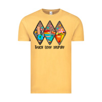 Vintage Mustard teach love inspire Vintage Tee - JahusDesignShop
