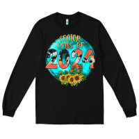 Black class of 2024 senior Long Sleeve Tee - JahusDesignShop