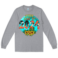 Heather Grey class of 2024 senior Long Sleeve Tee - JahusDesignShop