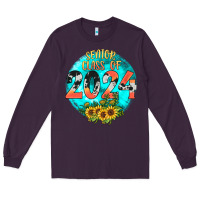 Plum class of 2024 senior Long Sleeve Tee - JahusDesignShop
