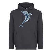 Smoke humpback whale jumping Heavyweight Hoodie - BarkalooDesign