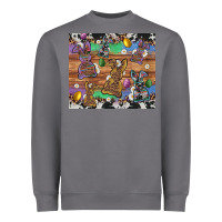 Storm easter bunny egg cowhide leopard Heavyweight Sweatshirt - Artiststas