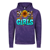 Cloud Purple mom of girls Vintage Hoodie - AdoDesignShop