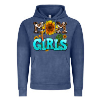 Vintage Denim mom of girls Vintage Hoodie - AdoDesignShop
