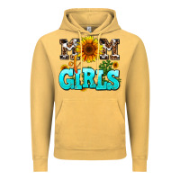 Mom Of Girls Vintage Hoodie | Teevron