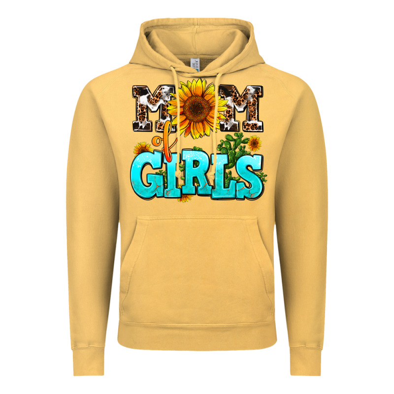 Mom Of Girls Vintage Hoodie by AdoDesignShop | Teevron