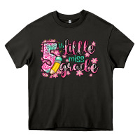 Asphalt little miss 5th grade Heavy Core Tee - Zillion Design Studio