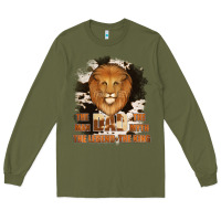 Army Green Dad The Man Cowhide Background Long Sleeve Tee - Jasminsmagicworld