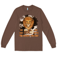 Chestnut Dad The Man Cowhide Background Long Sleeve Tee - Jasminsmagicworld