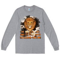 Heather Grey Dad The Man Cowhide Background Long Sleeve Tee - Jasminsmagicworld